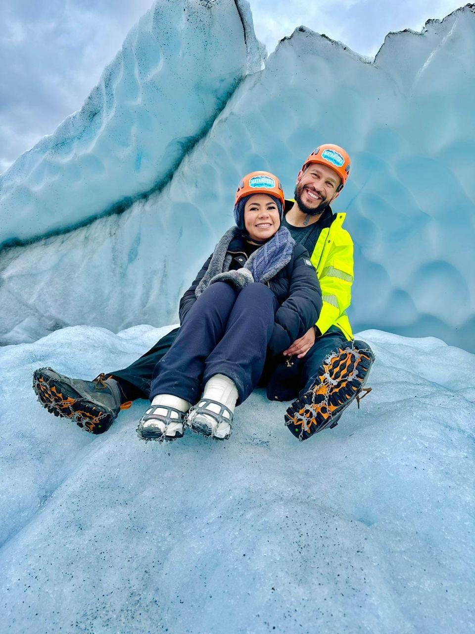 Casal no glaciar